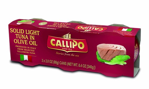 Italian canned tuna - tuna, olive